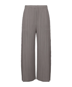 Pleats Please Issey Miyake Wide Leg Pleated Trousers