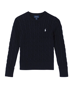 Polo Ralph Lauren Kids Crewneck Ribbed Jumper