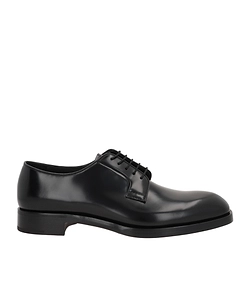 Prada Almond Toe Lace-Up Shoes