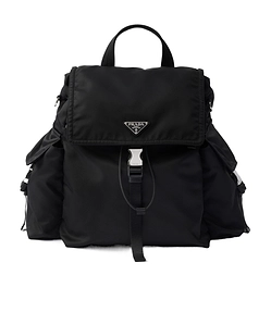 Prada Explore Re-Nylon And Leather Backpack