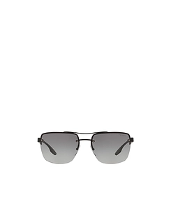 Prada Eyewear Linea Rossa Square Frame Sunglasses
