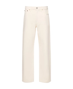 Cotton Straight Jeans