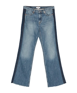 Frayed-Hem Jeans
