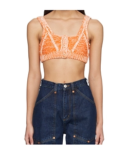 Front Button Knitted Top