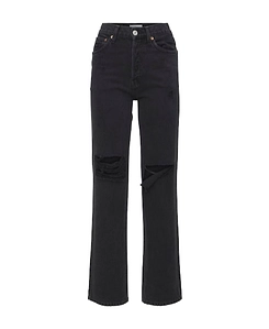 High-Waisted Baggy Jeans