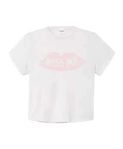 Re/Done Kiss Me Boxy T-Shirt