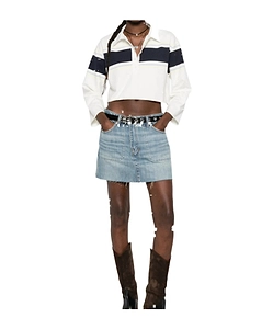 Long-Sleeved Polo Shirt