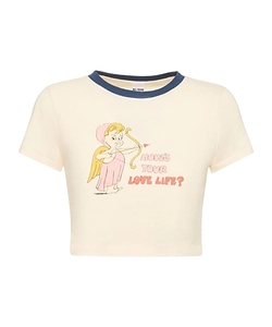 Round-Neck Printed T-Shirt