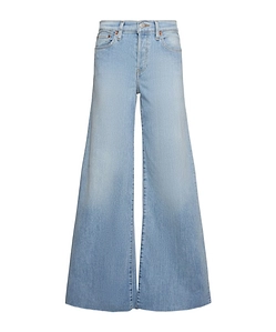 Mid Rise Wide Leg Jeans