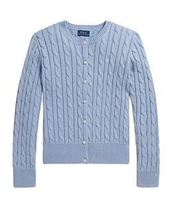 Polo Ralph Lauren Kids Crewneck Cable-Knit Cardigan
