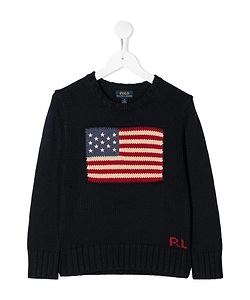Polo Ralph Lauren Kids Long-Sleeved Crewneck Jumper