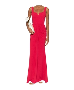 Zarya Drapped Gown