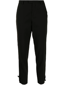 Bow Detail Cropped Trousers