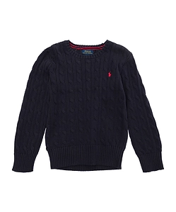 Polo Ralph Lauren Kids Polo Pony Embroidered Knitted Jumper