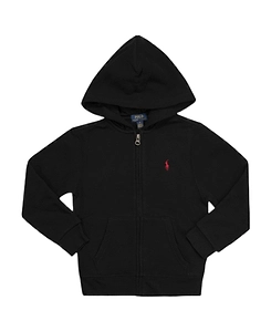 Polo Ralph Lauren Kids Logo Embroidered Hooded Jacket