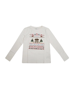 Polo Ralph Lauren Kids Logo Embroidered Crewneck T-Shirt