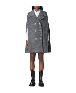 Redvalentino Double Breasted Embellished Coat