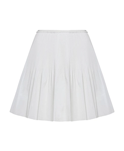 Redvalentino High Waist Pleated Mini Skirt