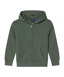 Ralph Lauren Kids Logo-Embroidered Zip-Up Hoodie
