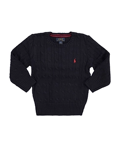 Ralph Lauren Kids Polo Pony Embroidered Knitted Jumper