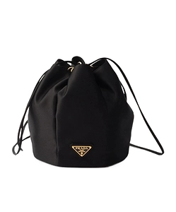 Satin Mini Bucket Bag