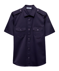 Prada Short-Sleeved Buttoned Shirt