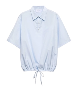 Short-Sleeved Cotton Shirt