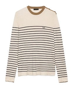Prada Crewneck Striped Jumper