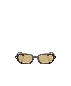 Prada Eyewear	Oval Frame Sunglasses