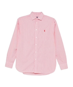 Striped Logo-Embroidered Shirt