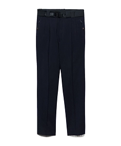 Wool Pants With Technical Details