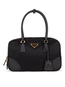 Zippered Shoulder Bag
