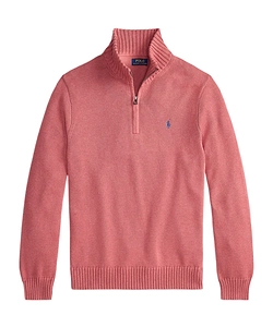 Zip Long-Sleeve Sweater