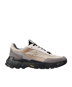 Beige Leather Sneakers Devin