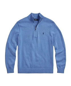 Zip Long-Sleeve Sweater