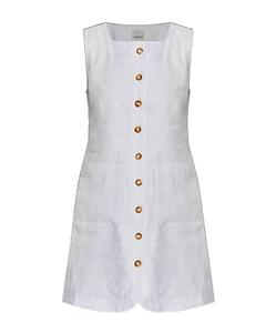 Posse Square-Neck Sleeveless Mini Dress