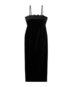 Quincy Velvet Midi Dress