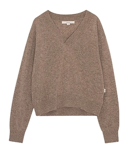 V-Neck Knitted Sweater