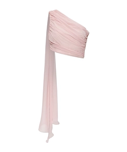 Posse Solene Draped One-Shoulder Top