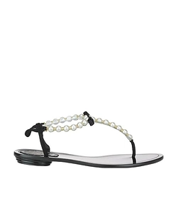 Embellished Thong Sandals