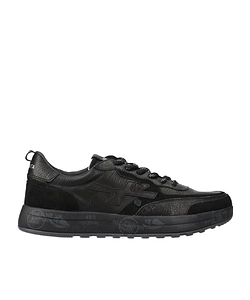 Round-Toe Lace-Up Sneakers