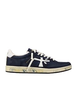 Round-Toe Low-Top Sneakers