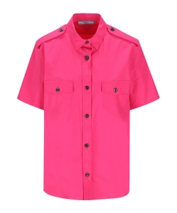 Prada Short-Sleeved Buttoned Shirt