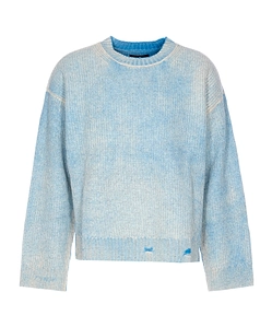 Represent Distressed Crewneck Jumper