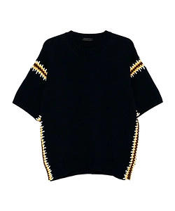 Embroidered Cotton T-Shirt