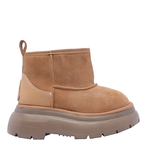 Logo Wool Short Boots