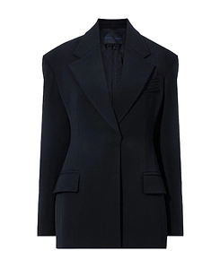 Hollowed-Out Backless Suit Coat