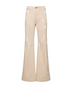 Low-Rise Loose Denim Pants