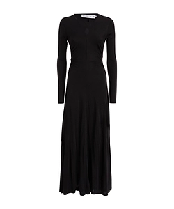 Knitted Backless Dress