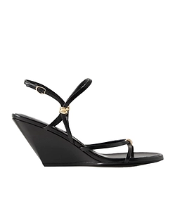 Leather Wedge Sandals